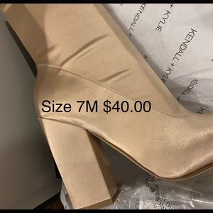 Kendall & Kylie Fabric Boots